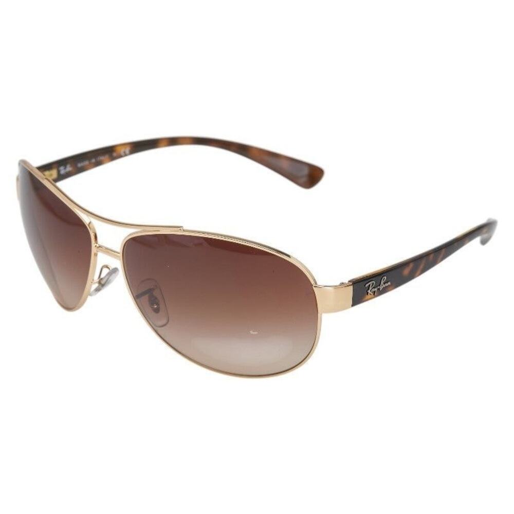Ray-Ban Teardrop Sunglasses Gold Brown Plated